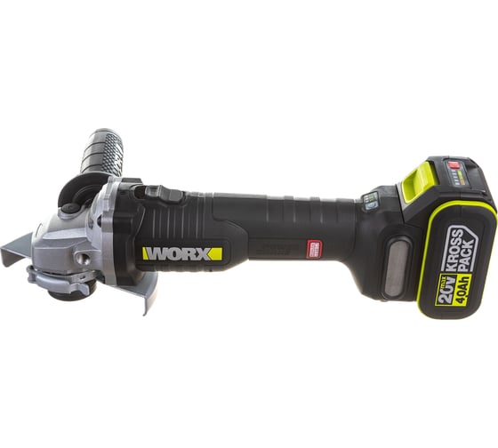 Аккумуляторная угловая шлифмашина WORX Professional WU809.1
